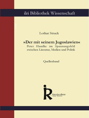 cover image of »Der mit seinem Jugoslawien«--Quellenband